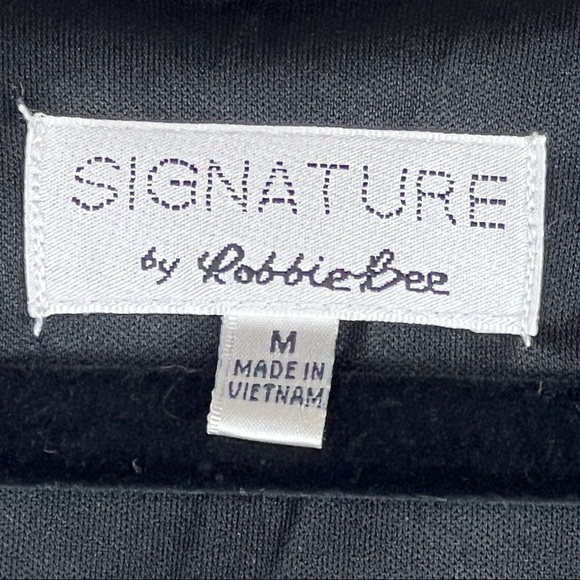 Signature by Robbie Bee Snake skin print V neck short sleeve Dress Size M - Picture 7 of 8